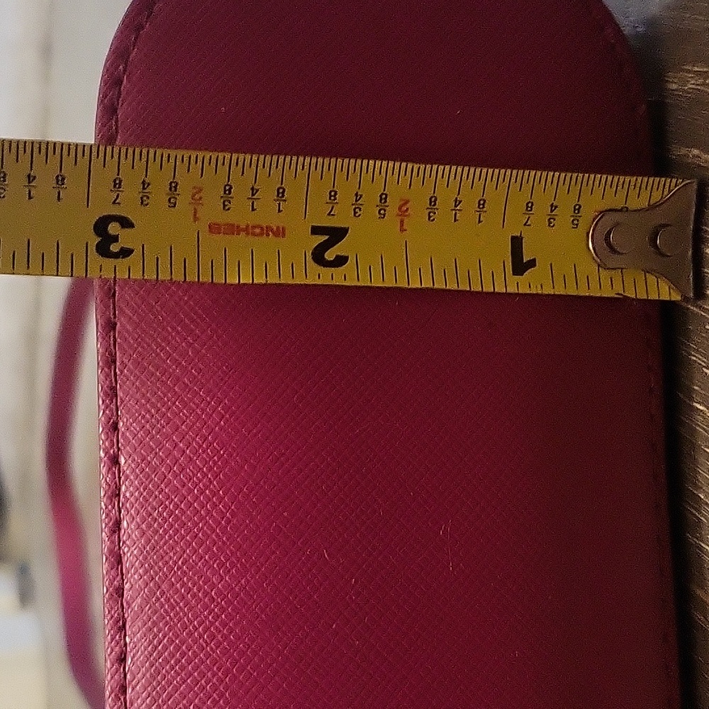 Kate Spade Payton Dome Crossbody Bag Magenta Pink Fushia - Picture 13 of 16